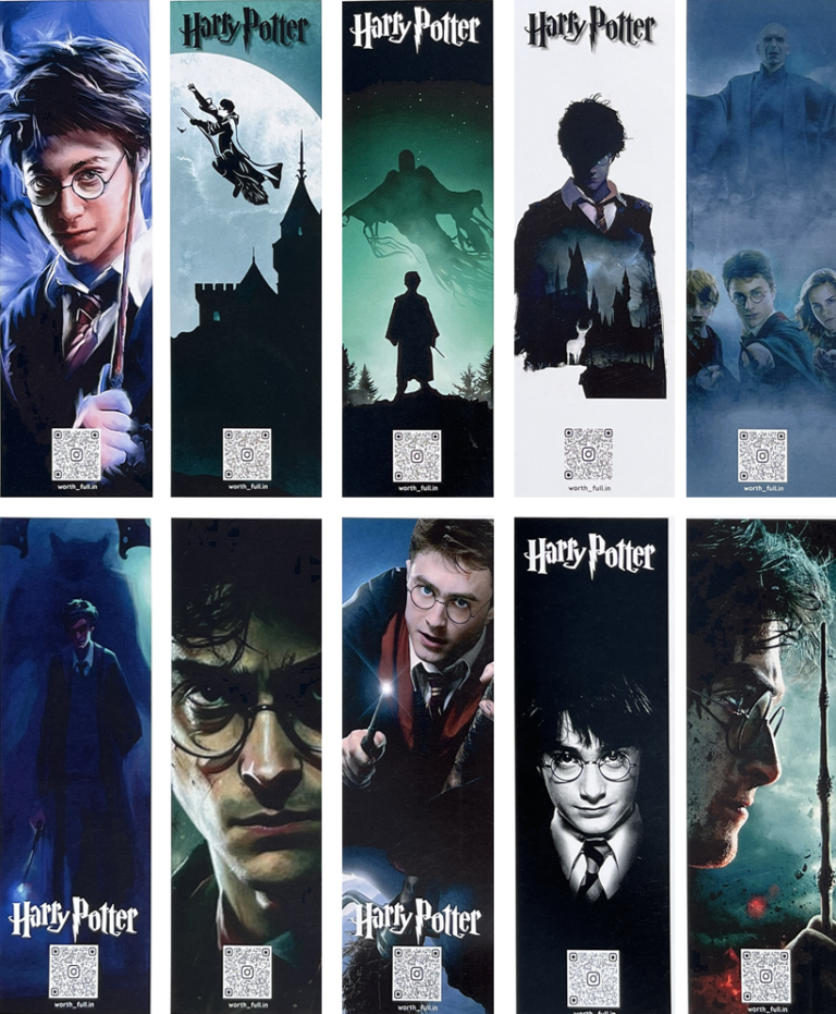 EXCLUSIVE HARRY POTTER BOOK MARK COMBO