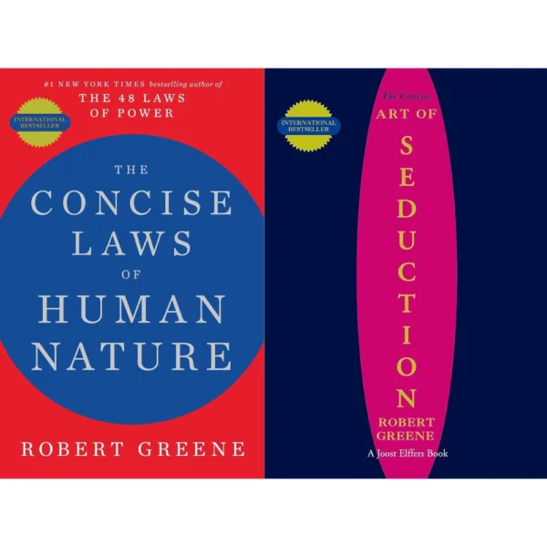 The Concise Laws Of Human Nature By Robert Greene & The Concise Art Of Seduction By Robert Greene|(2 Book Combo Set)