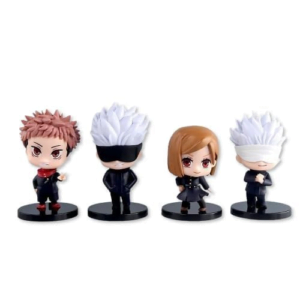 Anime Jujutsu Kaisen Action Figures Set of 4