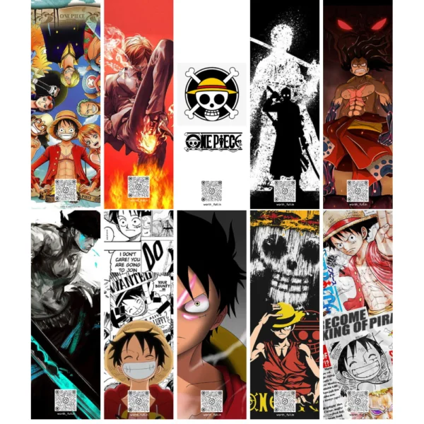 One Piece Anime Bookmarks – Navigate Your Pages with the Pirate King’s Crew