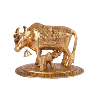 Golden Kamdhenu Cow